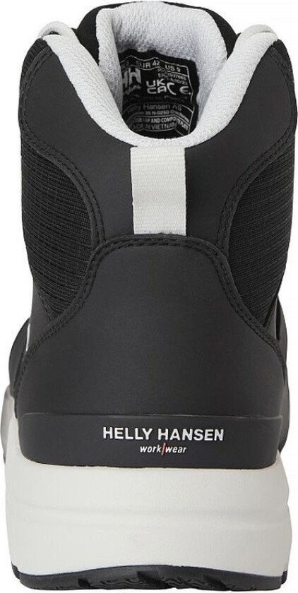 Shoes Helly Hansen Barcode Mxr Mid S3s, Black/Yellow 42