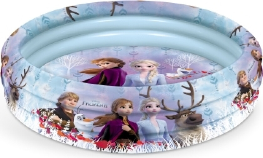 16527, Oppblåsbart Basseng, Rund, Frozen 2, Flerfarget