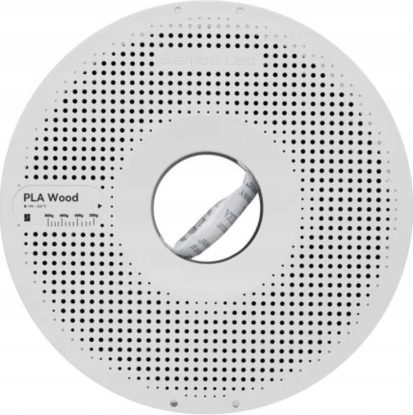Filament Bambu Lab Pla Wood 1,75Mm 1Kg - W Ie Z Wielorazow Szpul - White Oak}