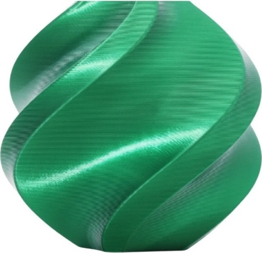 Pla Silk+ Filament 1,75 Mm 1 Kg  Sett Med Gjenbrukbar Spole  Candy Green