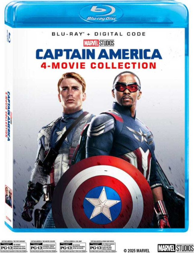 Captain America 4Movie MultiFeature Bluray