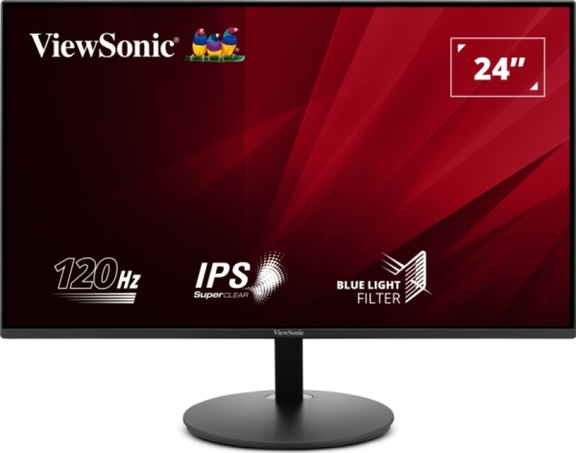 Viewsonic Va24e1h Office Monitor - Ips-Panel, 120Hz Hdmi, Vga-Eingänge, Full Hd 1080P