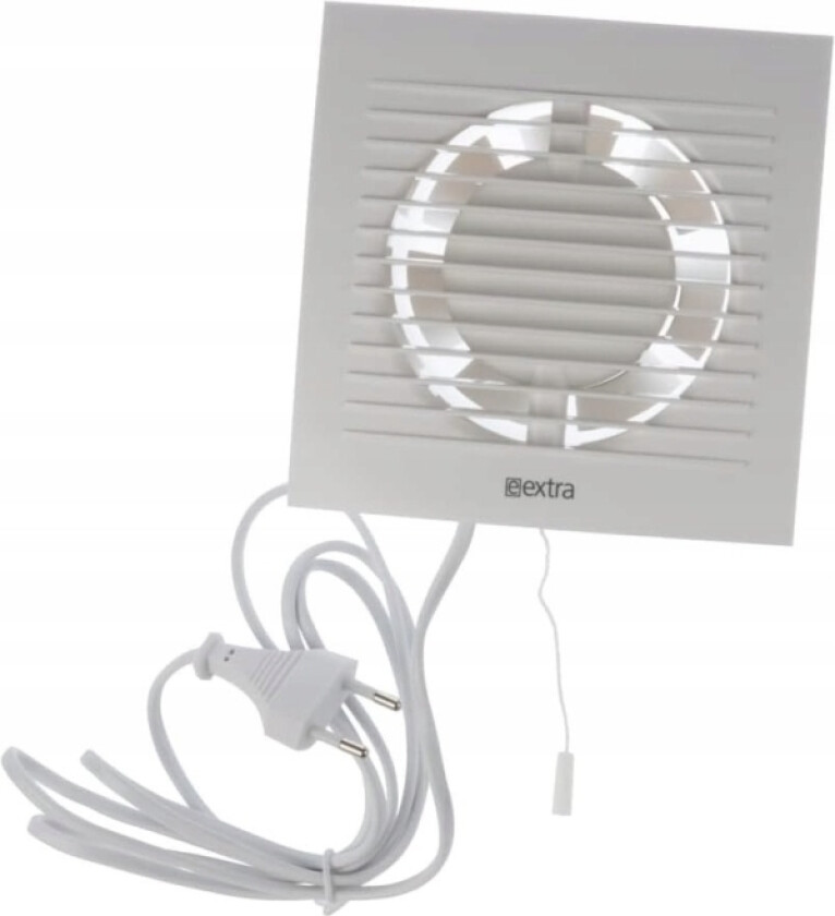 Bilde av Household Fan Europlast E-Extra Ee100wp, 100Mm, With Cable And Switch