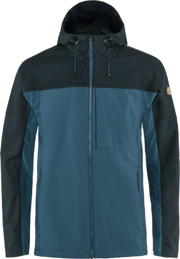 ABISKO MIDSUMMER JACKET M INDIGO BLUE-DARK NAVY