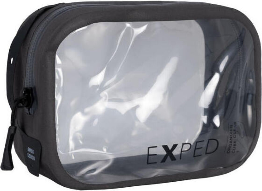 Organizer Cube Clear charcoal 1