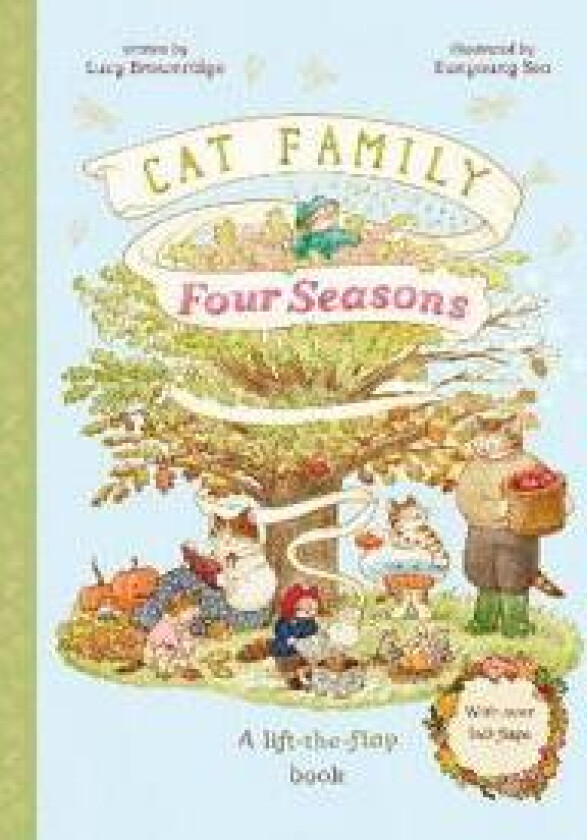 Cat Family Four Seasons