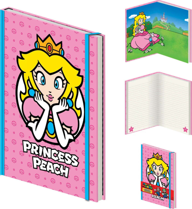 Notatbok A5 Peach | Supernerds.no - Norsk Nettbutikk