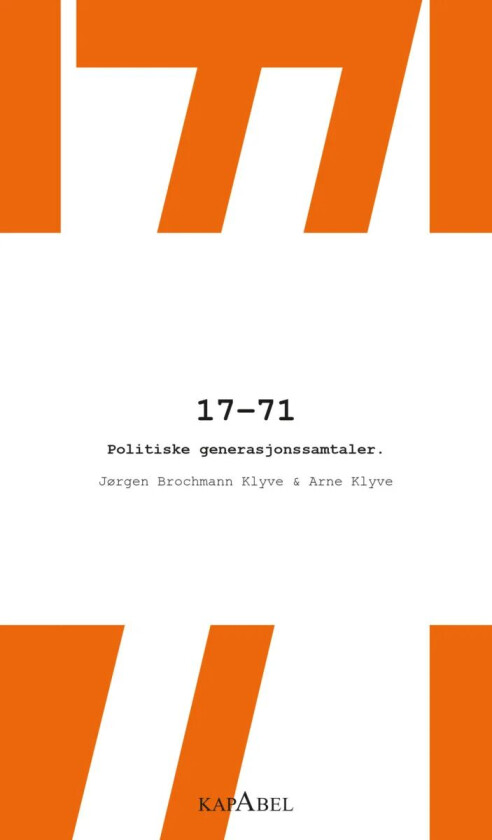 17-71 av Arne Klyve, Jørgen Brochmann Klyve
