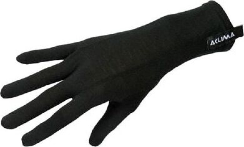 Lw Liner Gloves Jet Black L/9