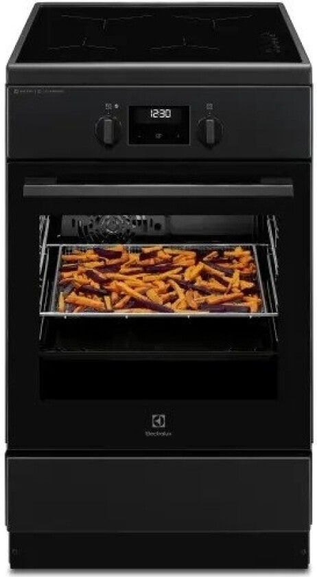 Forfremmelse! Electrolux Elektrisk Komfyr Med Elektrisk Stekeovn Og Induksjonstopp 50 Cm Lki564266k