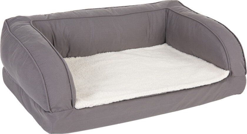 Ortopedisk Hundesofa - Grå - 115 x 70 x 32 cm