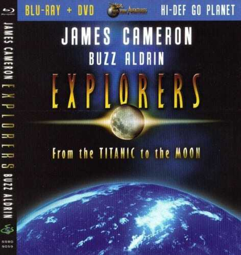 ExplorersJames Cameron/b Aldrin Bluray