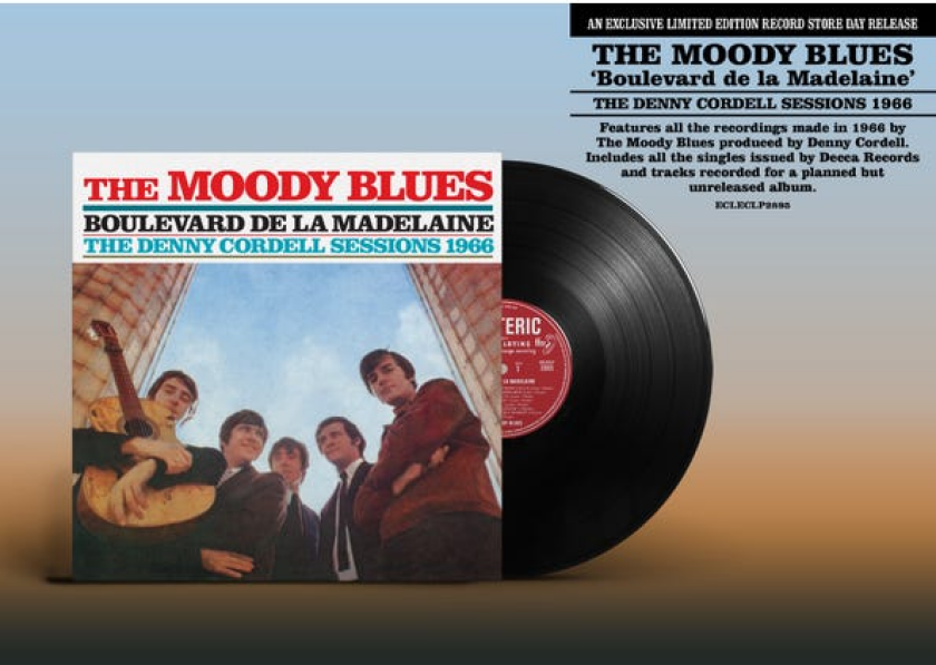 The Moody Blues  Boulevard De La Madelaine  The Denny Cordell Sessions 1966  LP/Vinyl