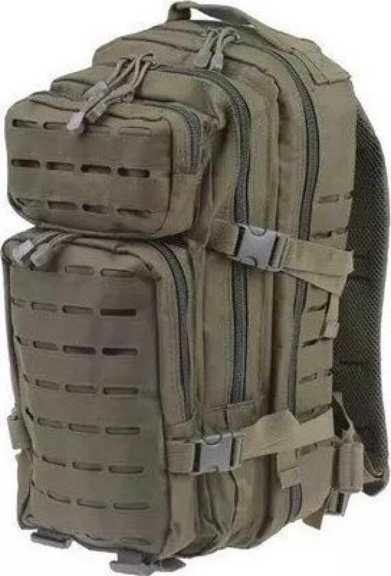 Assault Pack Ryggsekk (Laser Cut) - Oliven