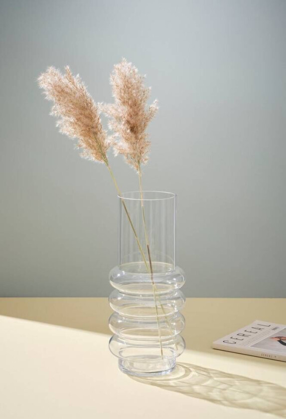 MIST glassvase - høyde 36 cm Klart glass