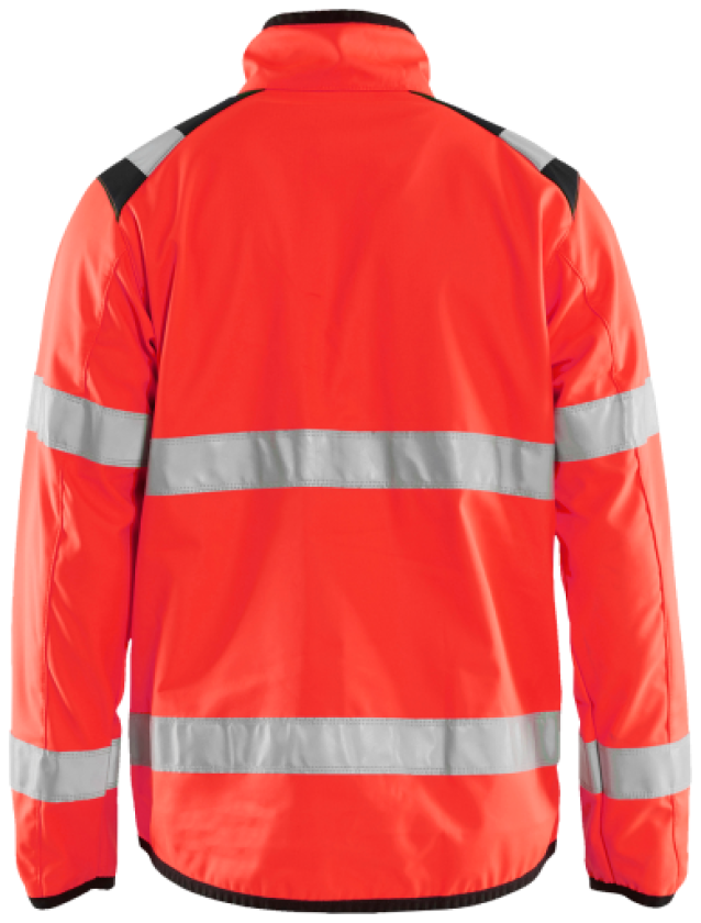 Hi-vis lett softshelljakke xl