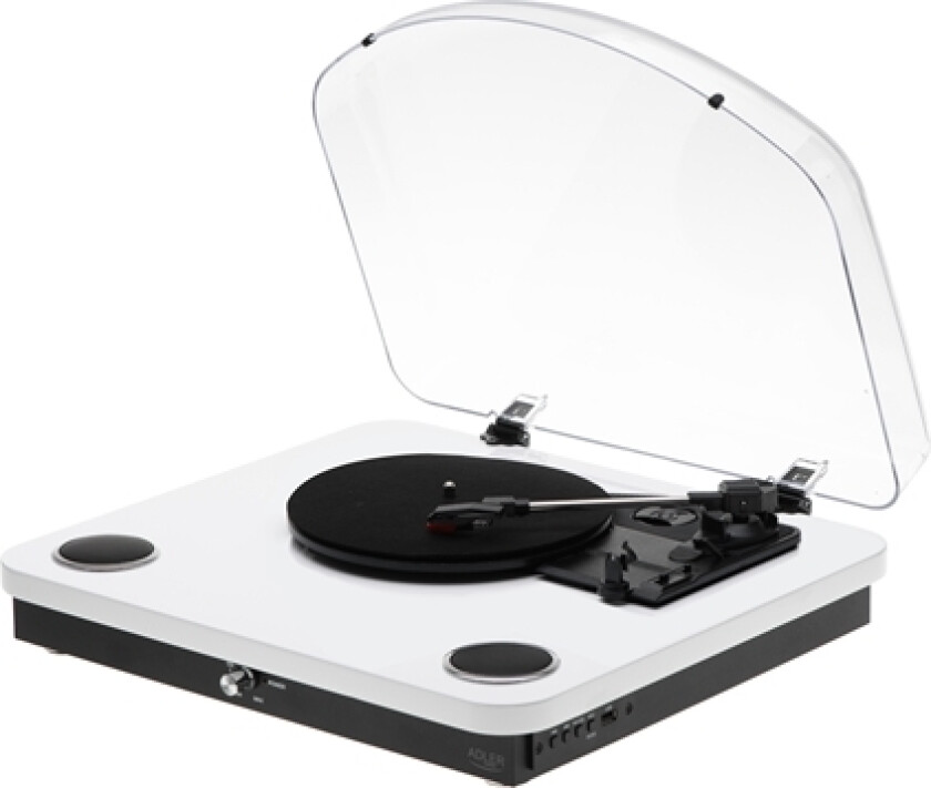 Platespiller Adler Ad-1914W Med Usb, Bluetooth
