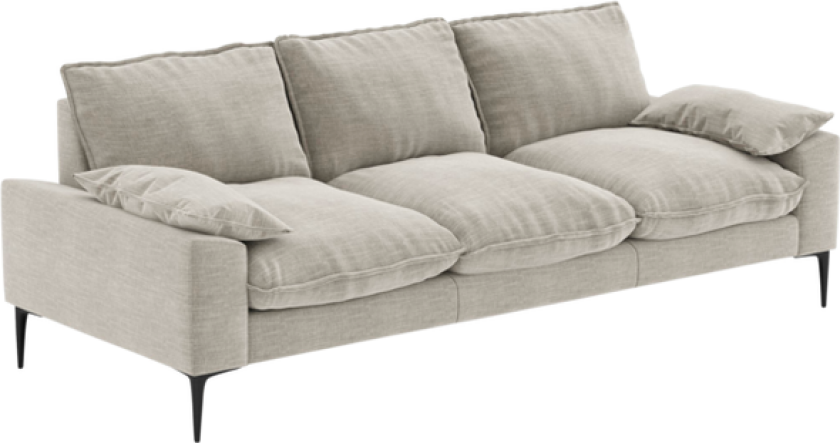 NAPLES sofa 3-seter Greige