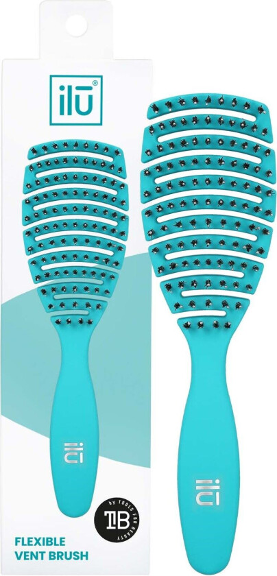 ilū Hairbrush Easy Detangling Ocean Blue