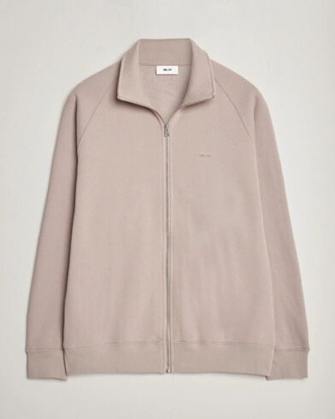 Carlo Full-Zip Sweatshirt Khaki Sand