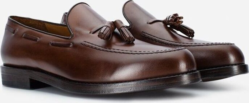 Tassel Loafer Jocker Teak Brun 11,5