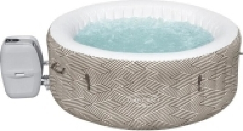 Lay-Z-Spa 60055, 669 l, 4 person(er), Rund, Boble/Jet massasjebad, Beige, 40 °C