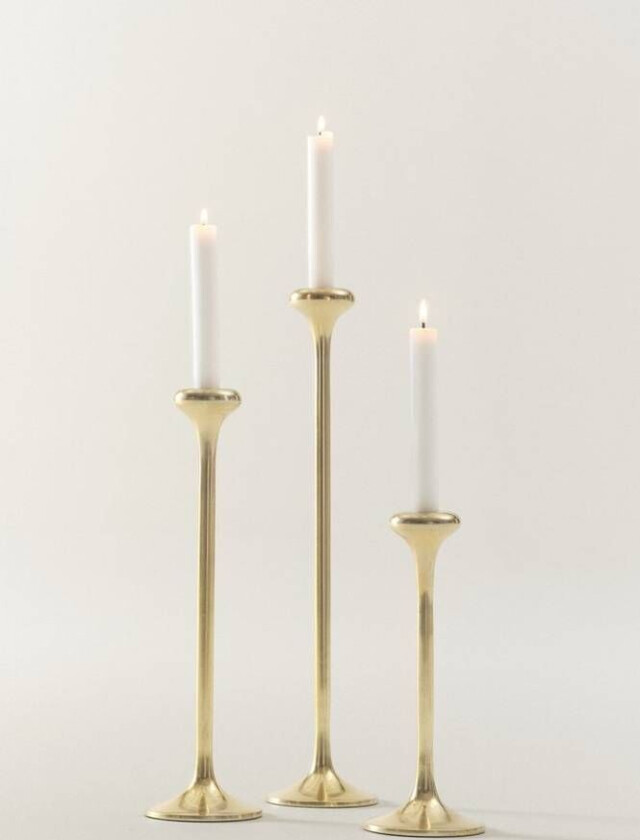 lysestake 3-pk Messing