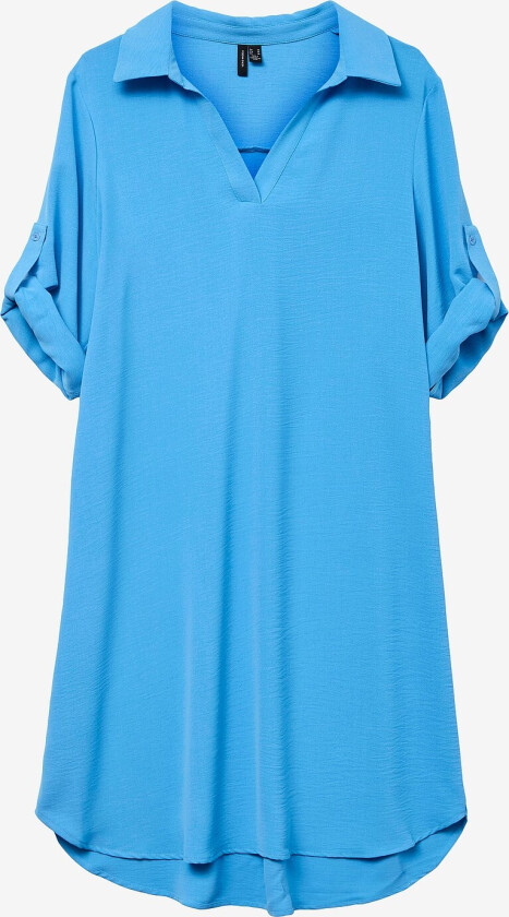 Kjole vMalva Short Fold-up Dress wvn GA - Blå