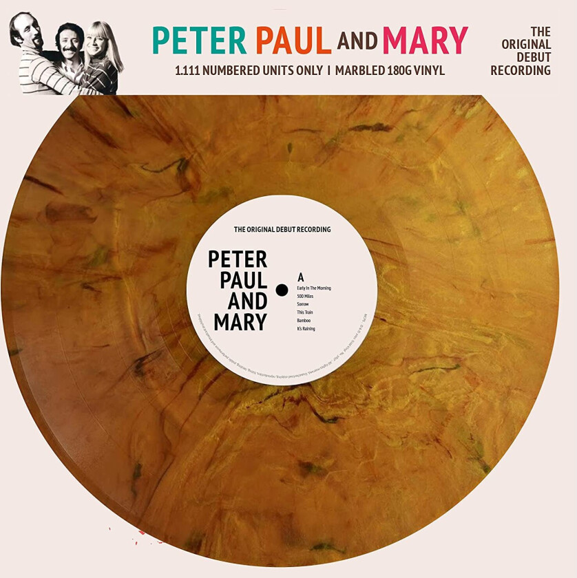 Peter, Paul & Mary The Original Debut Recording LP/Vinyl