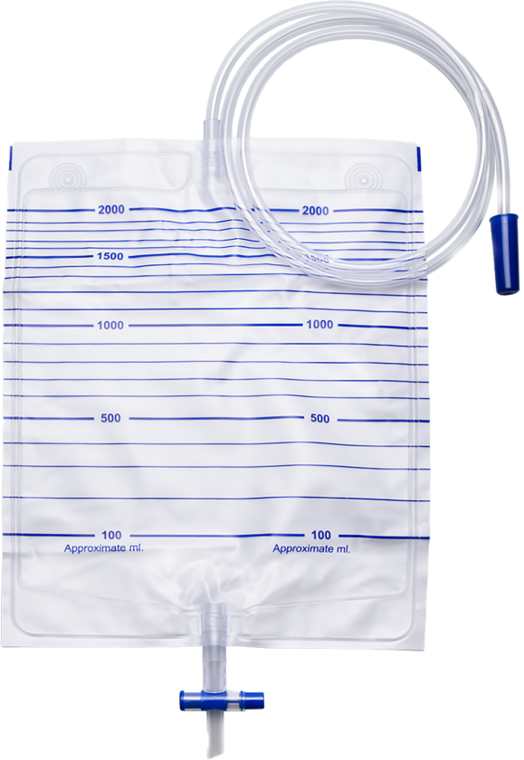 UnoQuip Q3 urinpose 2 l/110 cm 30 stk