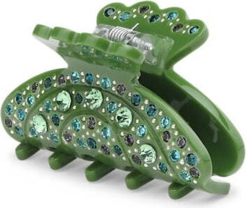 Helen Bella Mini Hårklype - Green Mini