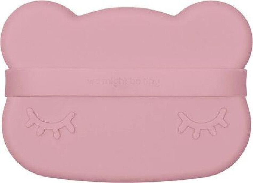 We Might Be Tiny - Boks Silikon Bjørn Mørk Rosa