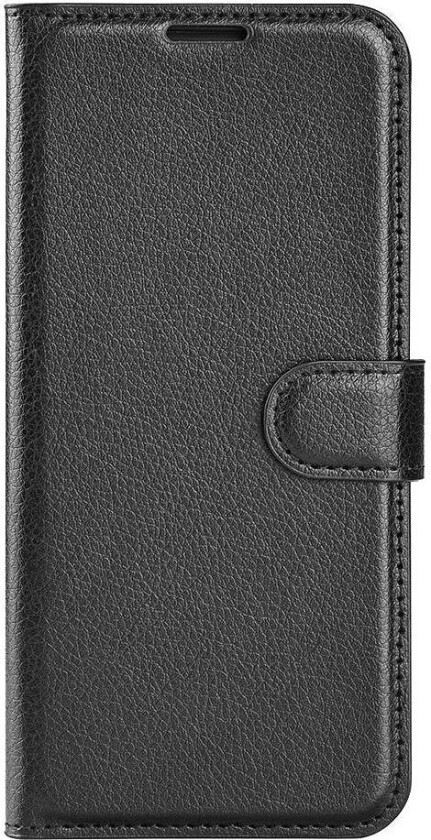 Samsung Galaxy Xcover 7 Pro Kunstskinn Flip Deksel m. Kortholder & Ståfunksjon - Svart