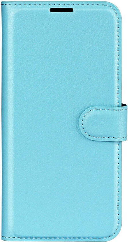 Samsung Galaxy Xcover 7 Pro Kunstskinn Flip Deksel m. Kortholder & Ståfunksjon - Blå