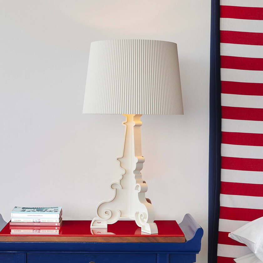 Bourgie Mat LED-bordlampe E14 hvit