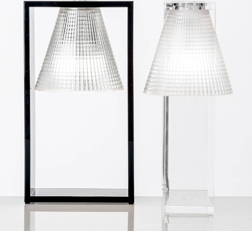 Designer LED bordlampe Light-Air, svart transp.