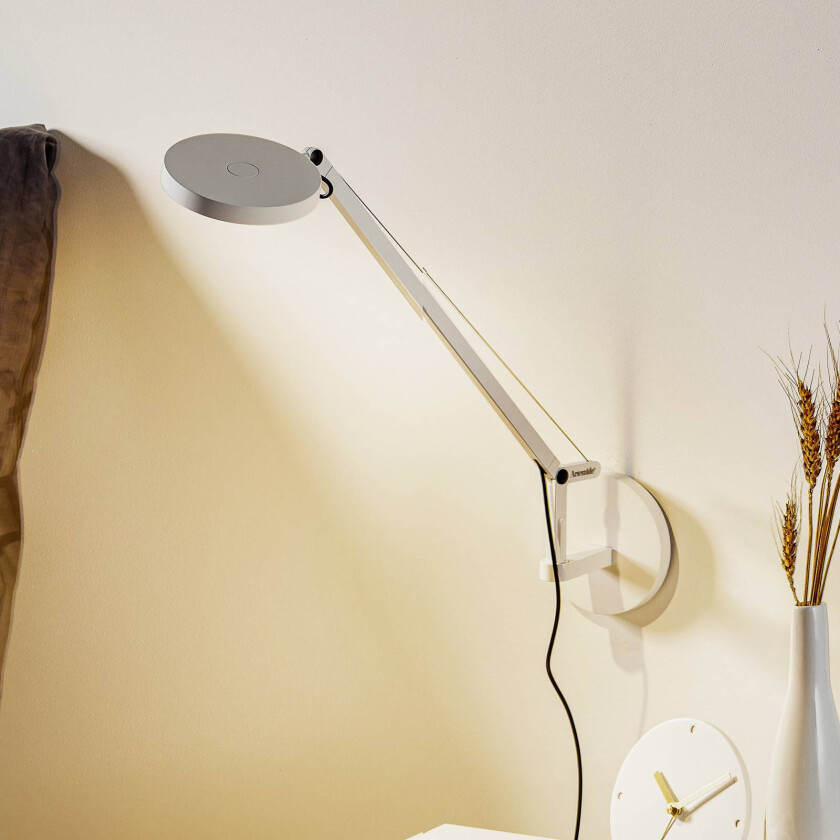 Demetra Micro hvit LED-vegglampe