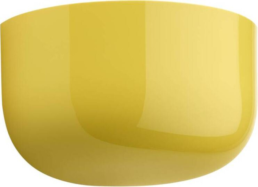 FLOS Bellhop Wall Up utendørs LED-vegglampe, gul