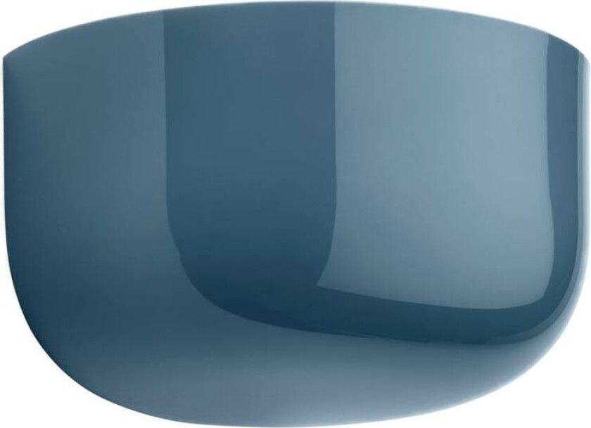 FLOS Bellhop Wall Up utendørs LED-vegglampe gråblå