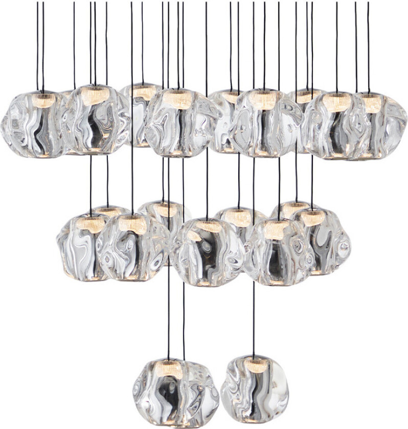 Ice Ball 24 Pendel Matt Black/Chrome