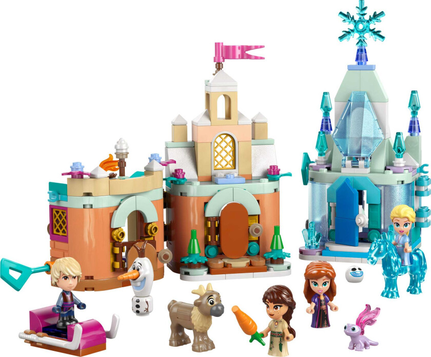 Disney Minimodeller av Arendelle-slottet og Elsas ispalass 43278