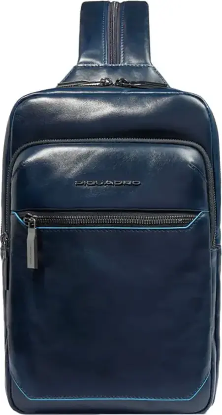 Herre, Vesker, Blå, ONE SIZE