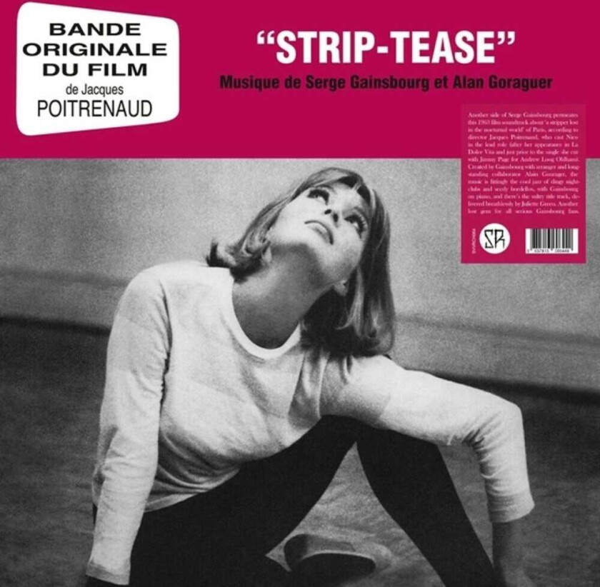 Serge Gainsbourg, Alain Goraguer Striptease LP/Vinyl