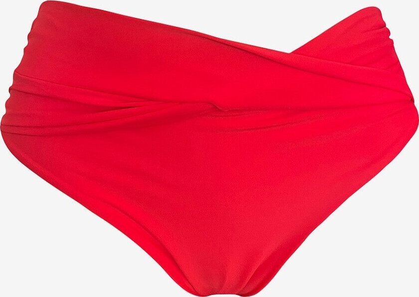 Bikinitruser Exotiq amalfi mid rise front twist bottom - Rød