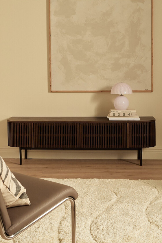 TV-benk Rocco - Brun