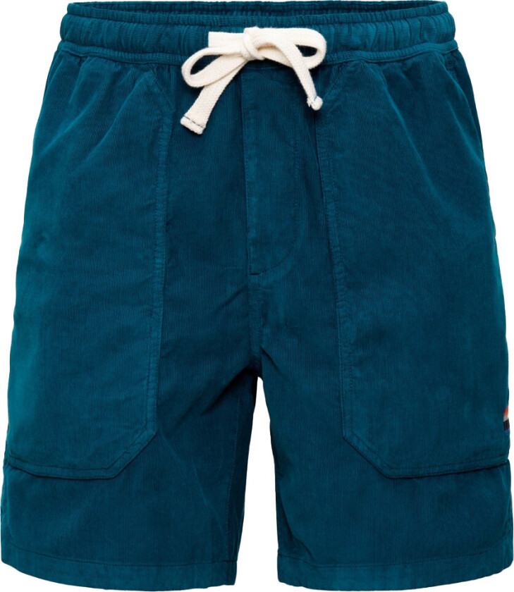 Men's Estate Cord Shorts Indian Blue