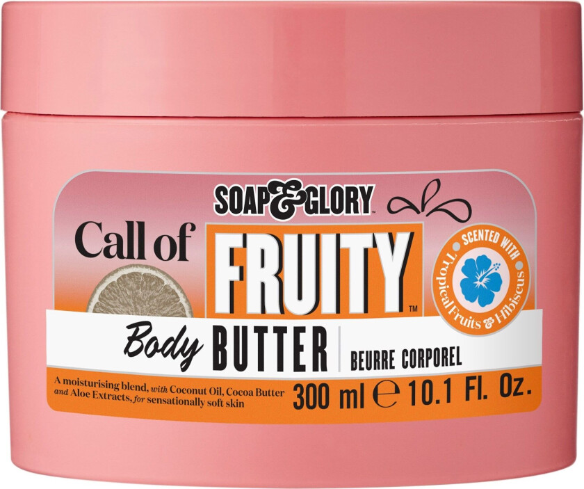 Call of Fruity Body Butter for Hydration and Softer Skin, 300 ml  Body Butter