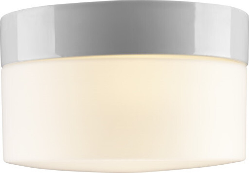 Tak- og vegglampe Opus 200/135 hvit, matt opal LED 12W 2700K