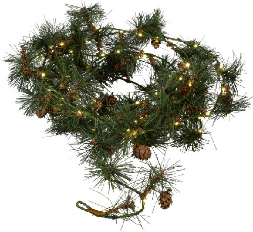 LED-krans med timer, 5m