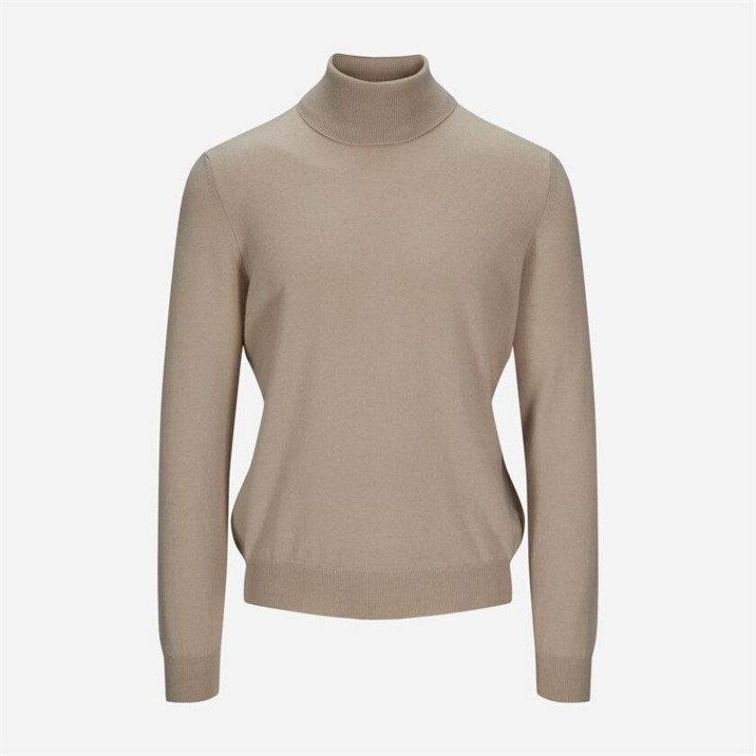 Turtle Neck Cashmere - Beige Beige 56